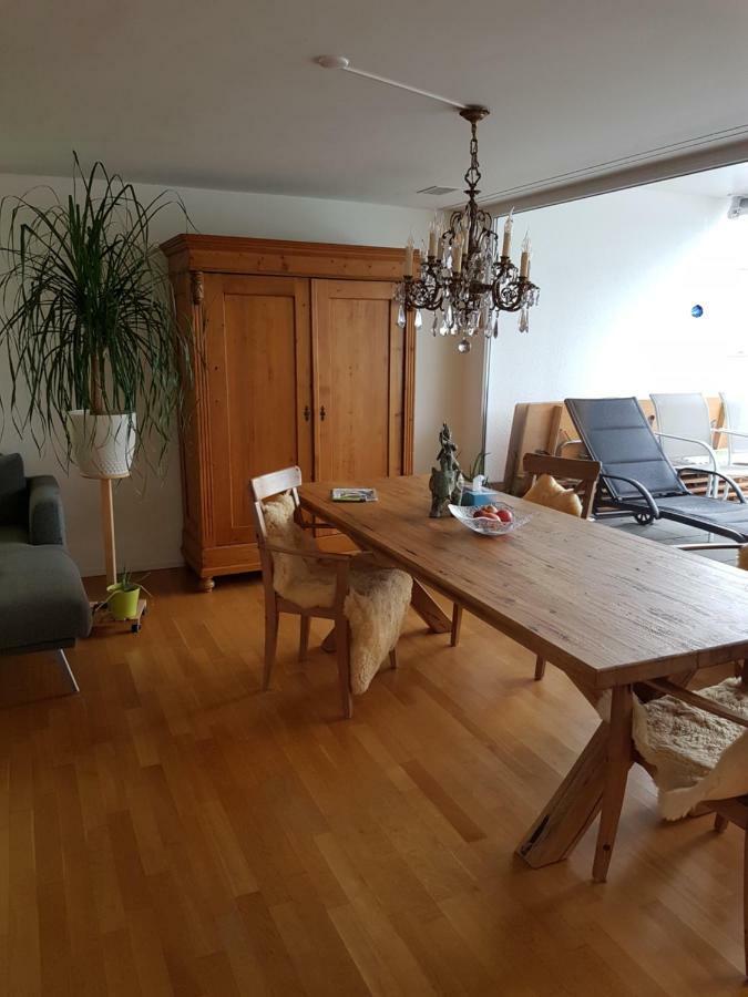 Zimmer In Penthouse-Wohnung Windisch Exteriér fotografie